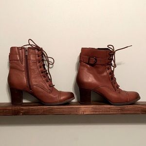 Clarks leather boots